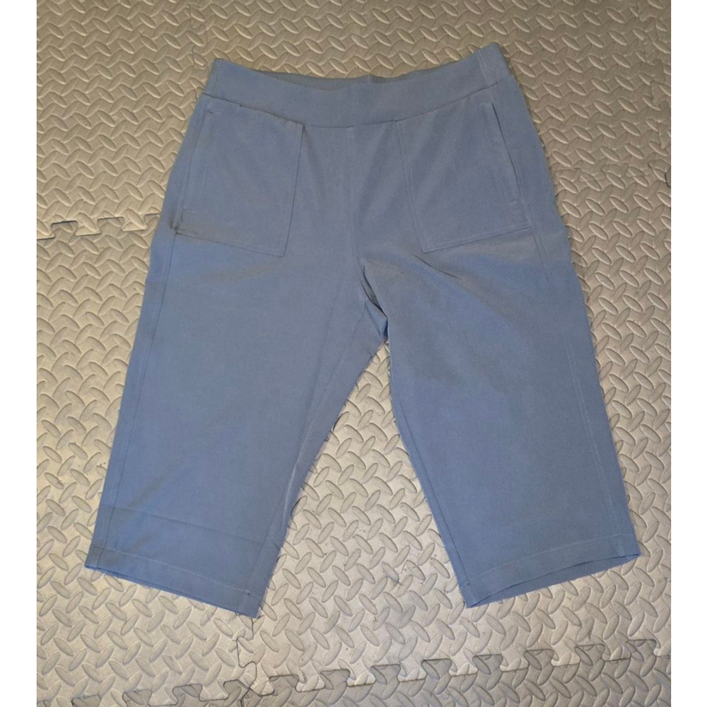 Womens Capri Pants Size M Blue
